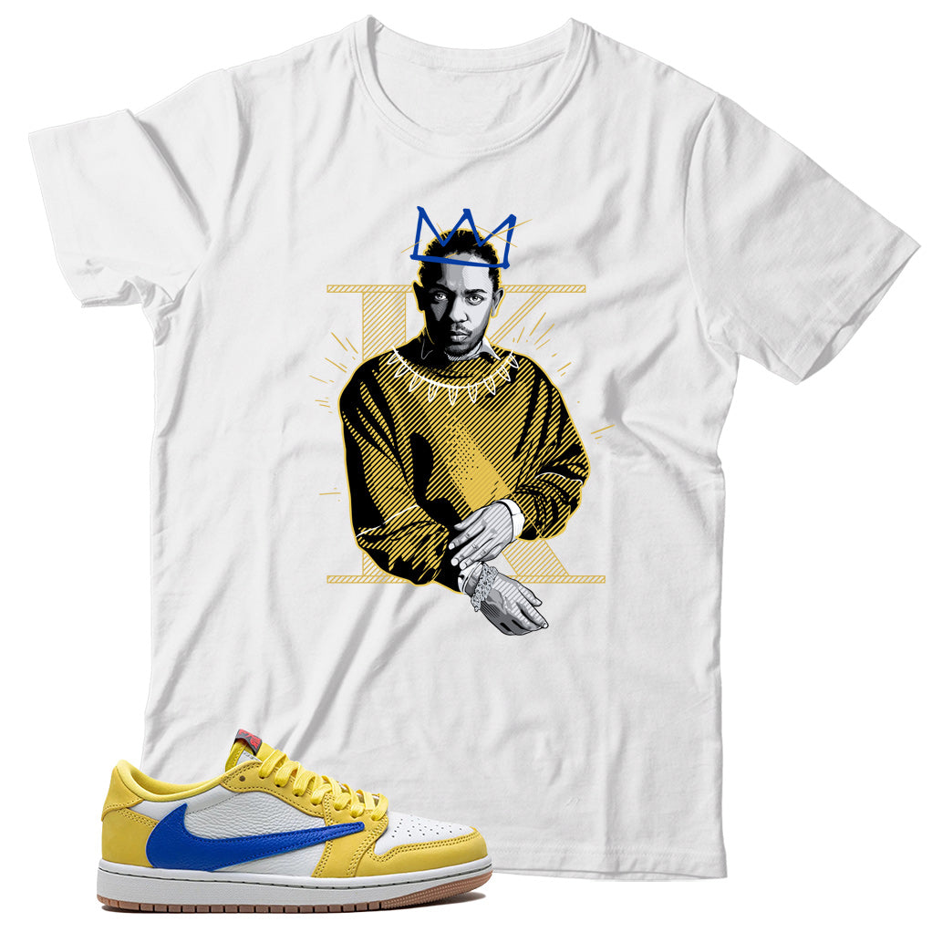 Shirt Match Jordan 1 Low Travis Scott Canary