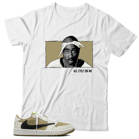 Jordan 1 Low Golf Travis Scott shirt