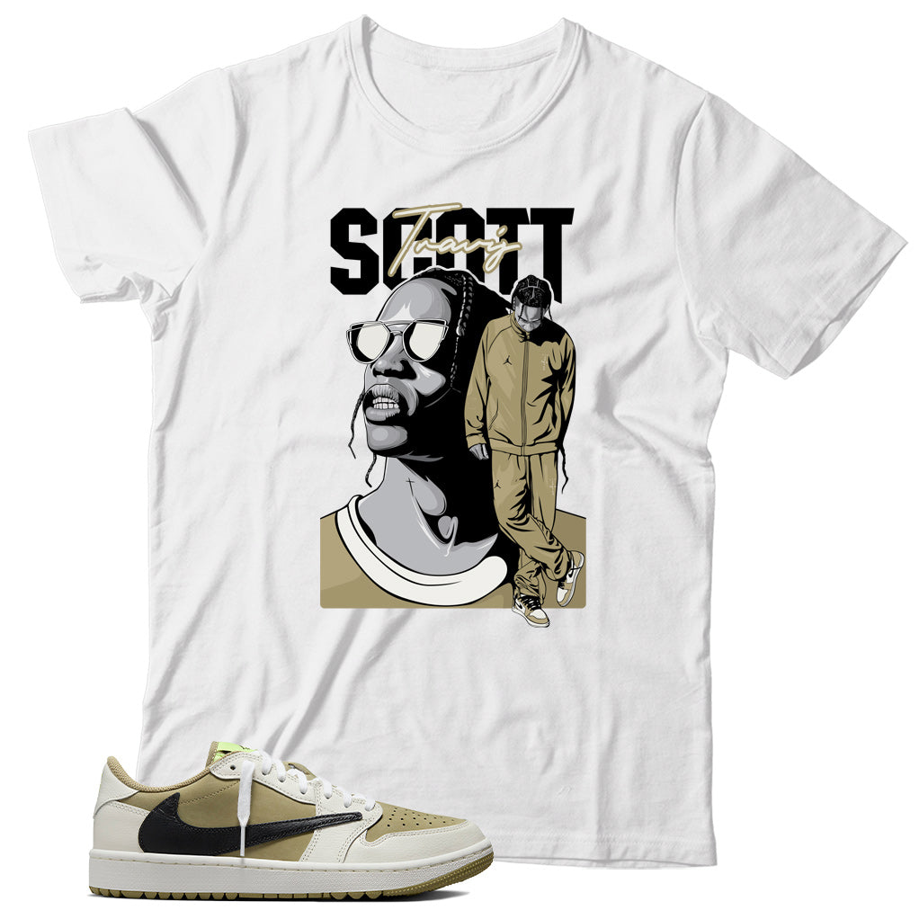 Jordan 1 Travis Scott shirt