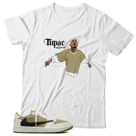 Jordan 1 Low Golf Travis Scott shirt