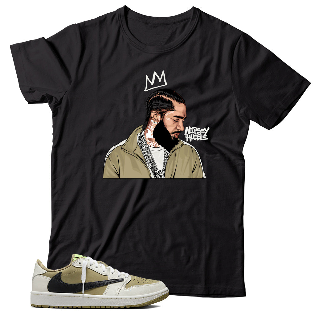 Jordan 1 Low Golf Travis Scott shirt