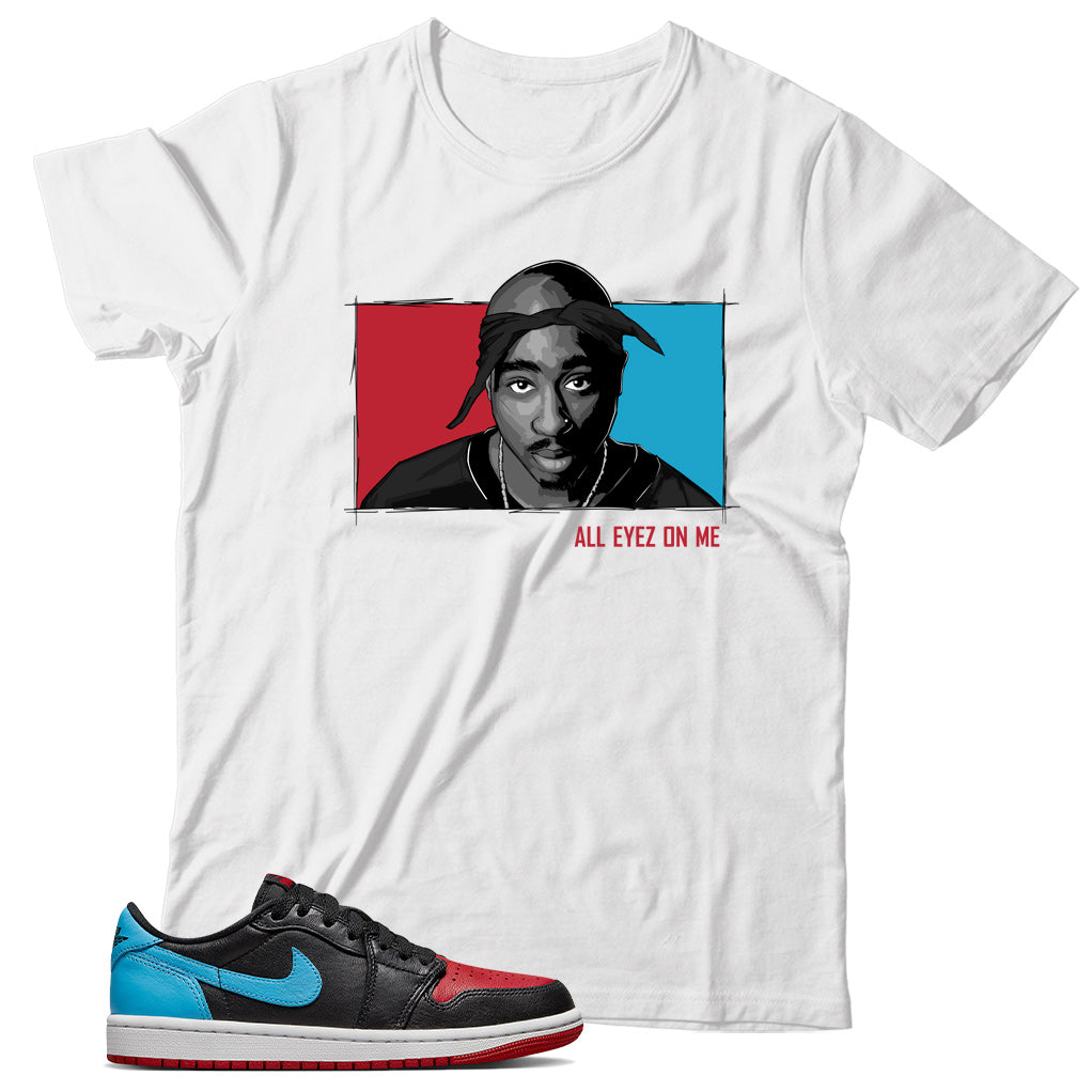 Jordan 1 Low UNC To CHI t-shirt