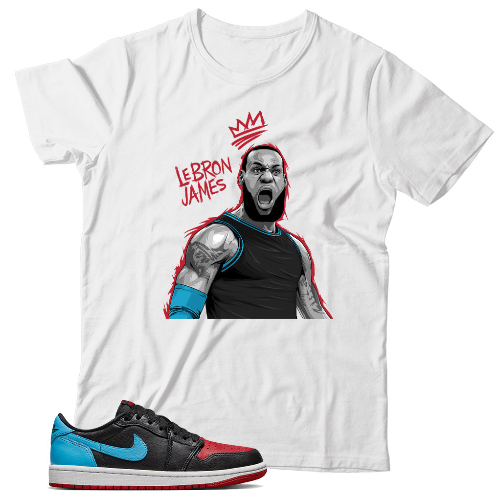 Jordan 1 Low UNC To CHI shirt