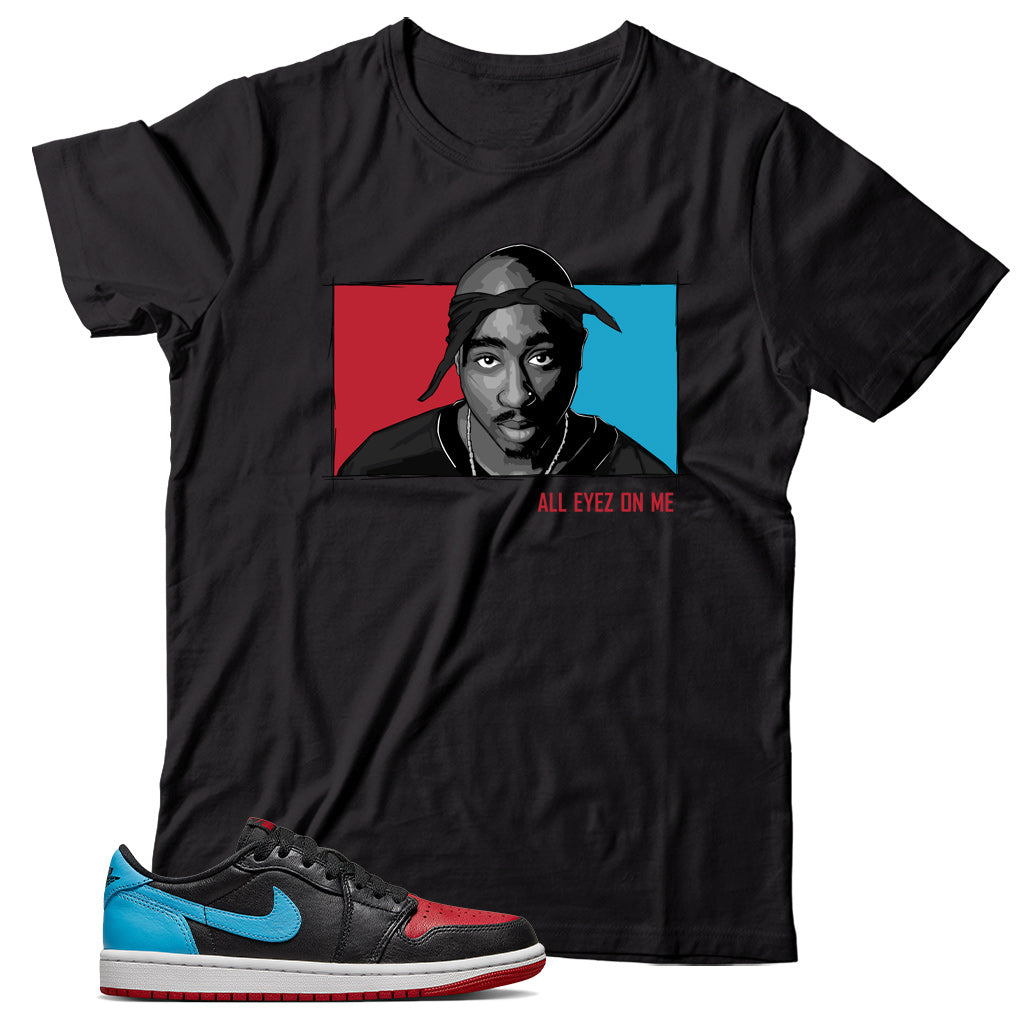 Jordan 1 Low UNC To CHI shirt