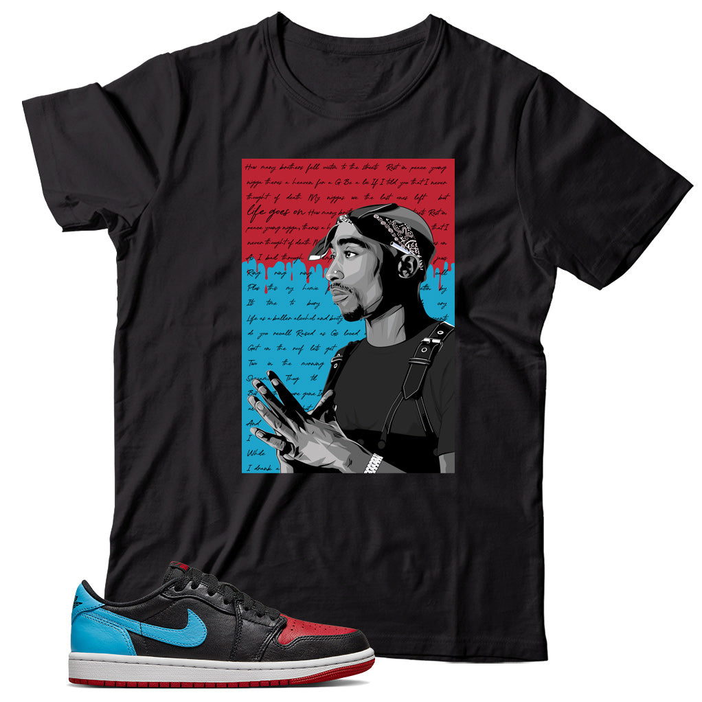 Jordan 1 Low UNC To CHI shirt