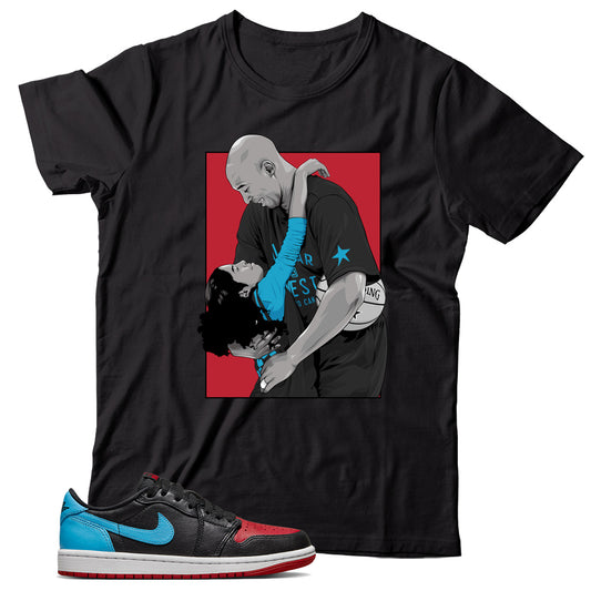 Jordan 1 Low UNC To CHI shirt