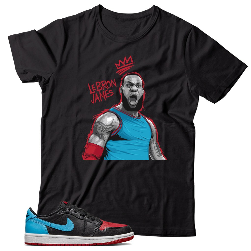 Jordan 1 Low UNC To CHI shirt