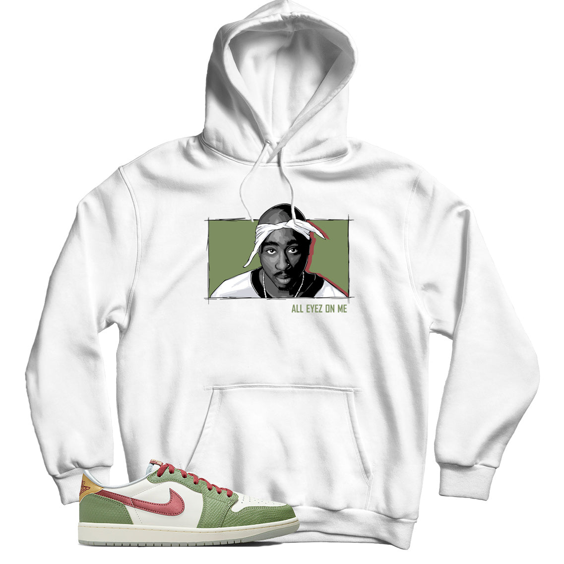 Jordan 1 Low Year of the Dragon hoodie