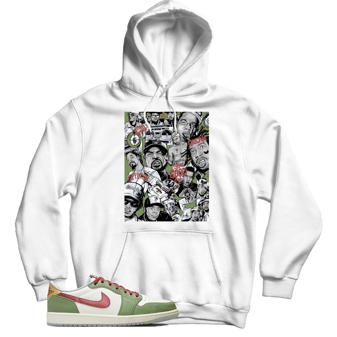 Jordan 1 Low Year of the Dragon hoodie