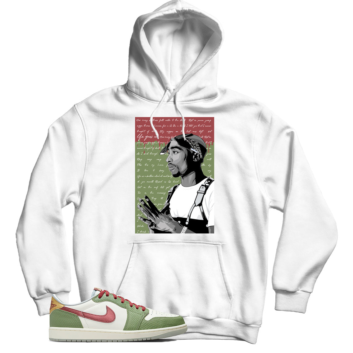 Jordan 1 Low Year of the Dragon hoodie