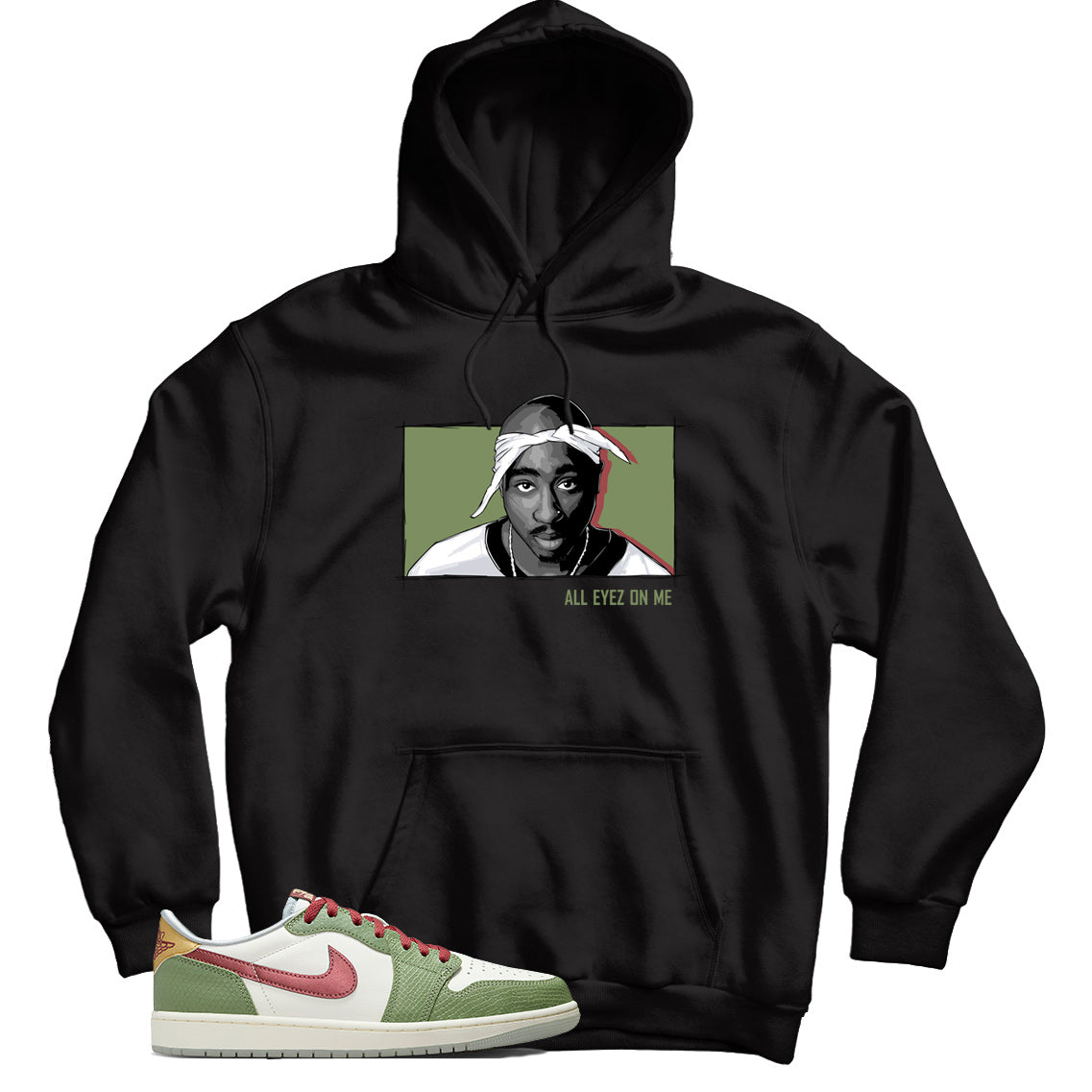 Jordan 1 Low Year of the Dragon hoodie