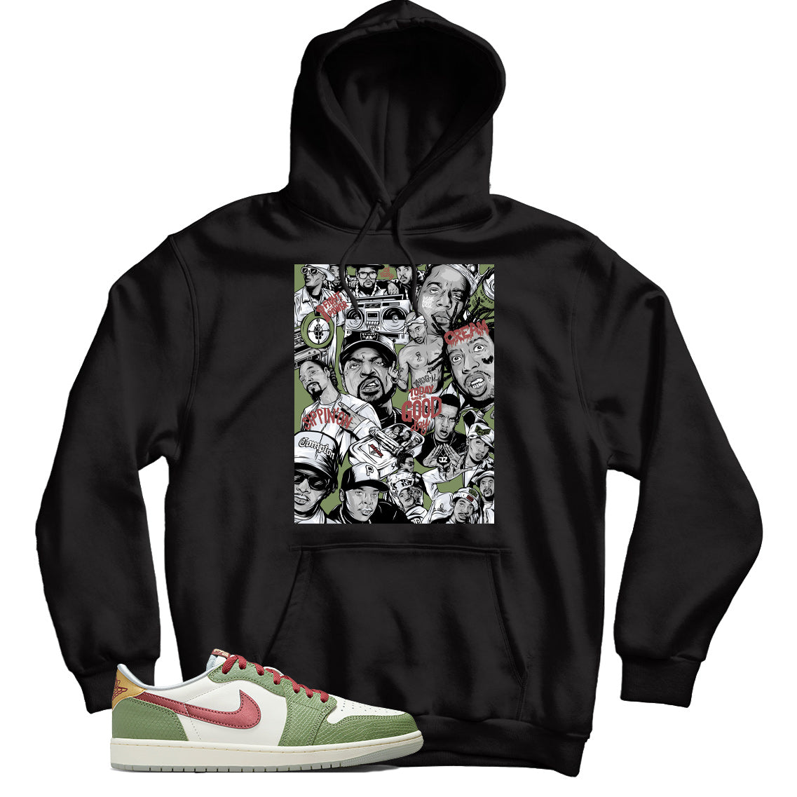 Jordan 1 Low Year of the Dragon hoodie
