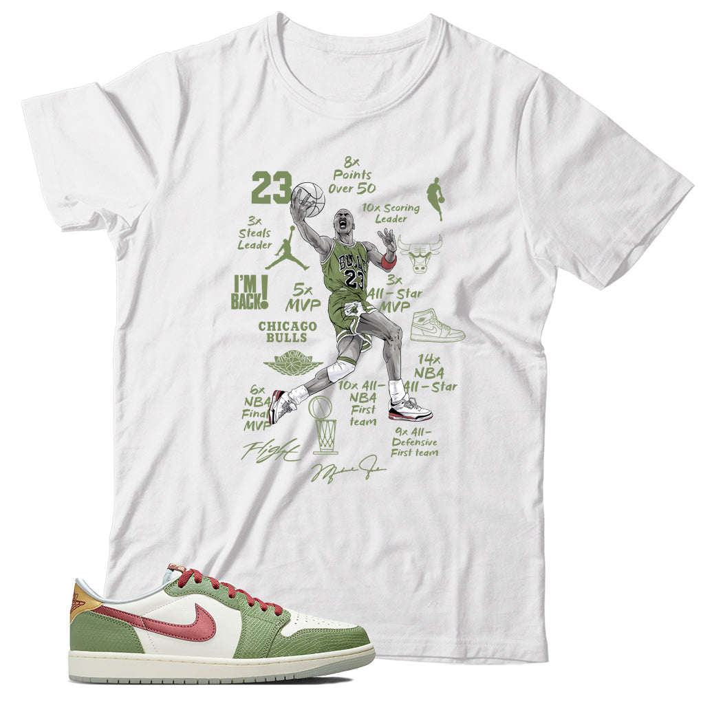 Jordan 1 Low Chinese New Year shirt