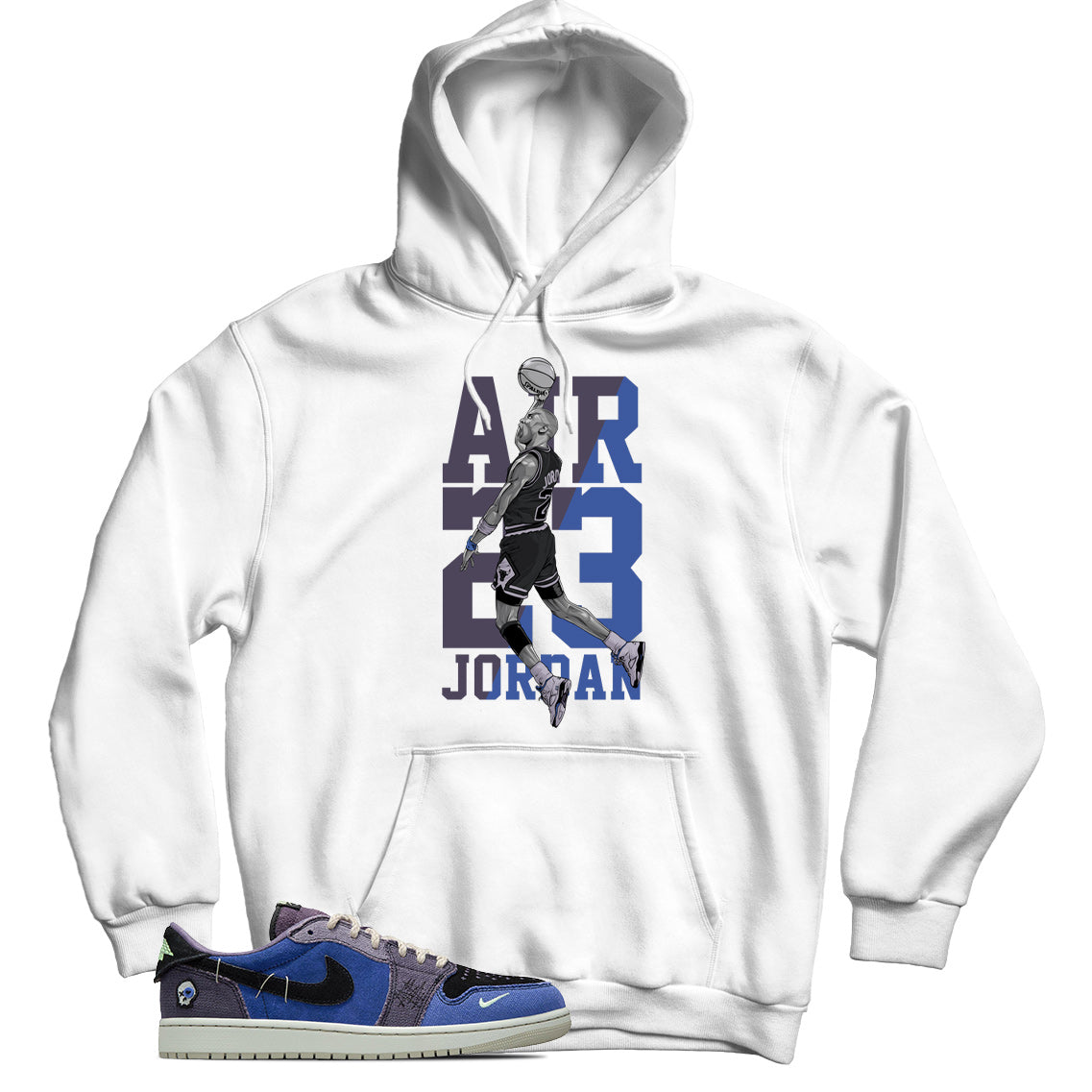 Jordan 1 Low Zion Williamson Voodoo Alternate hoodie