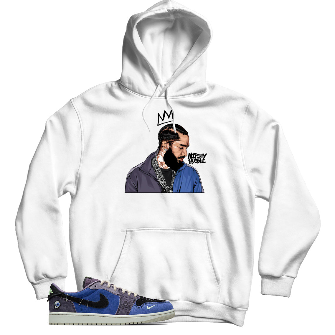 Jordan 1 Low Zion Williamson Voodoo Alternate hoodie
