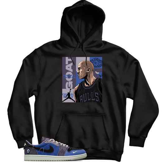 Jordan 1 Low Zion Williamson Voodoo Alternate hoodie