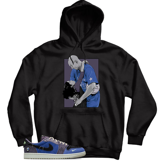 Jordan 1 Low Zion Williamson Voodoo Alternate hoodie