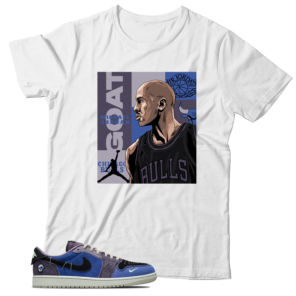 Jordan 1 Low Zion Williamson Voodoo Alternate shirt
