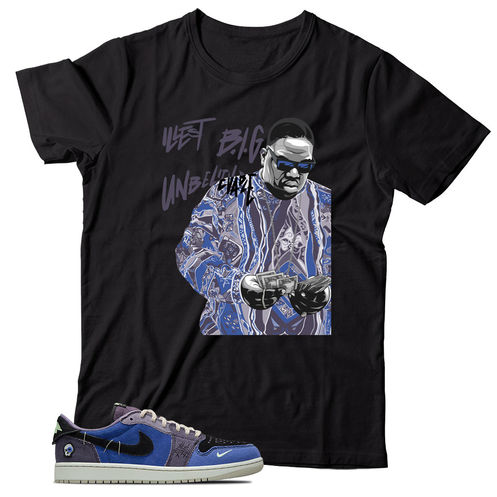 Jordan 1 Low Zion Williamson Voodoo Alternate shirt
