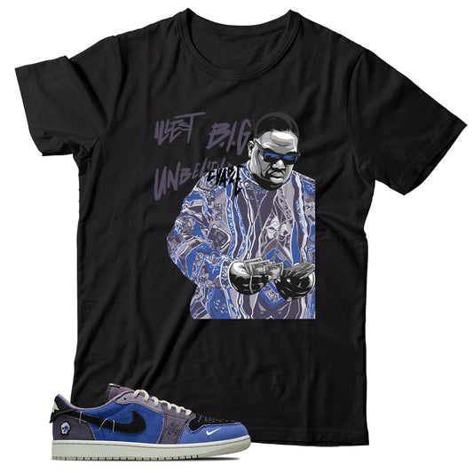 Jordan 1 Low Zion Williamson Voodoo Alternate shirt