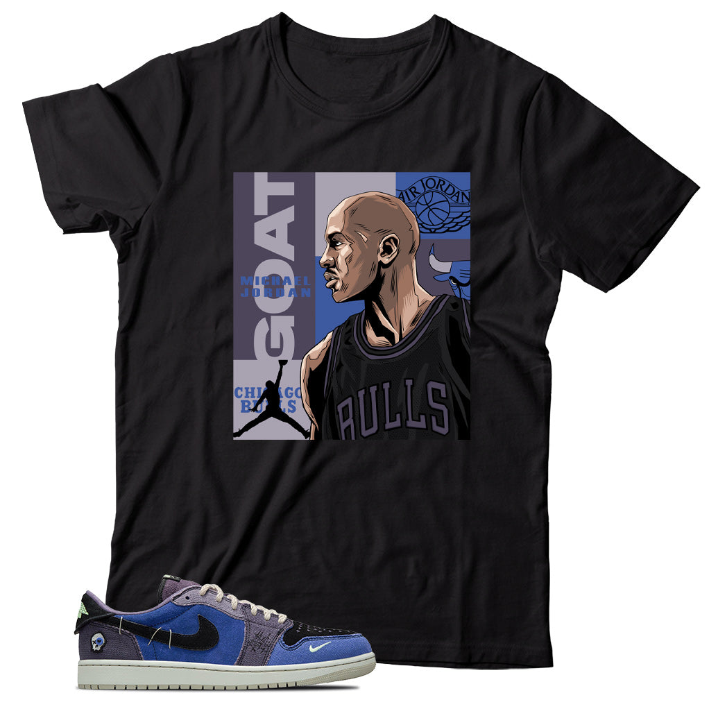 Jordan 1 Low Zion Williamson Voodoo Alternate shirt