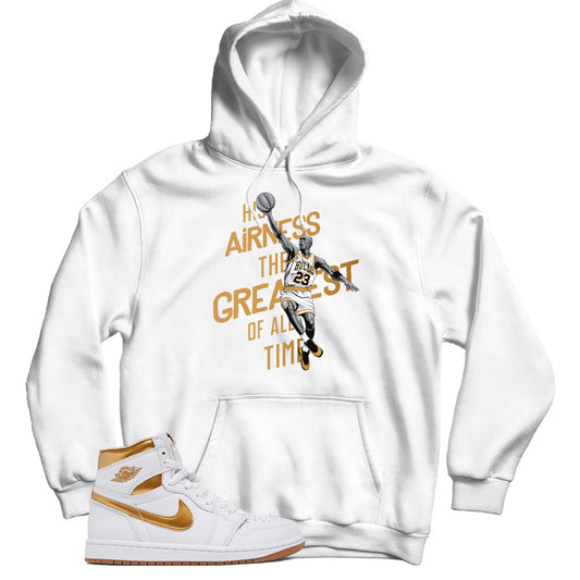 Jordan 1 Metallic Gold hoodie