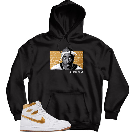Jordan 1 Metallic Gold hoodie
