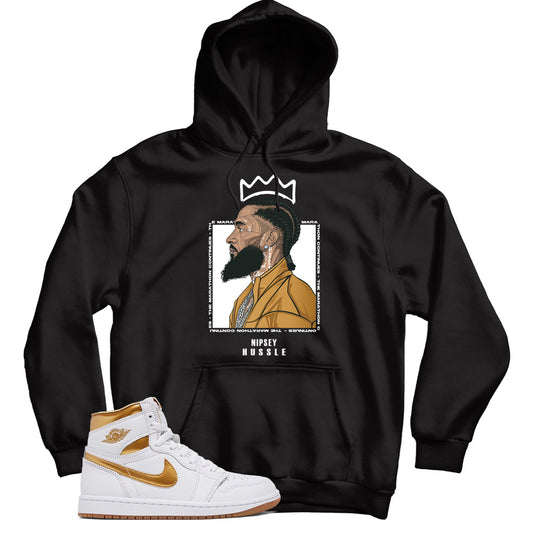 Jordan 1 Metallic Gold hoodie