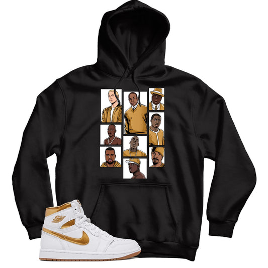 Jordan 1 Metallic Gold hoodie