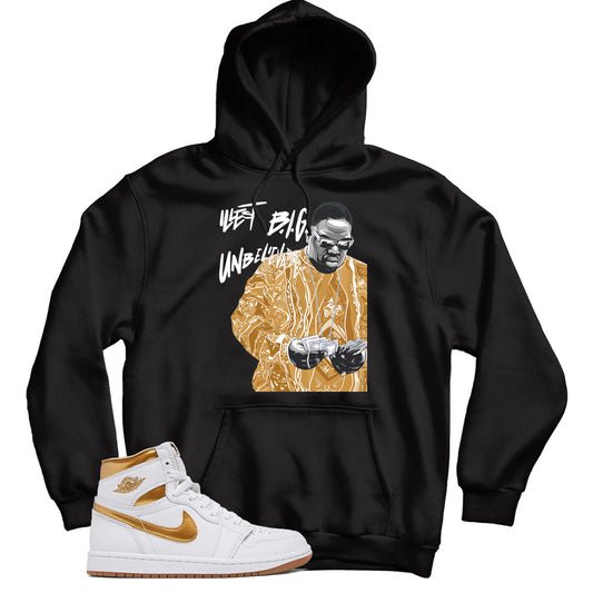 Jordan 1 Metallic Gold hoodie