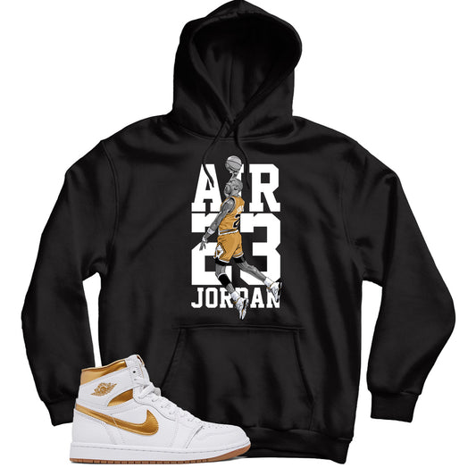 Jordan 1 Metallic Gold hoodie