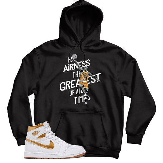 Jordan 1 Metallic Gold hoodie
