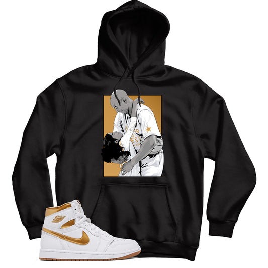 Jordan 1 Metallic Gold hoodie