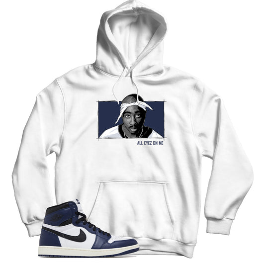 Hoodie match Jordan 1 Midnight Navy