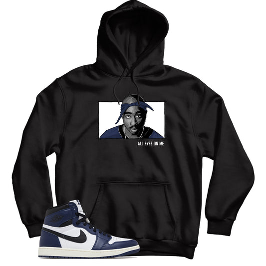 Hoodie match Jordan 1 Midnight Navy