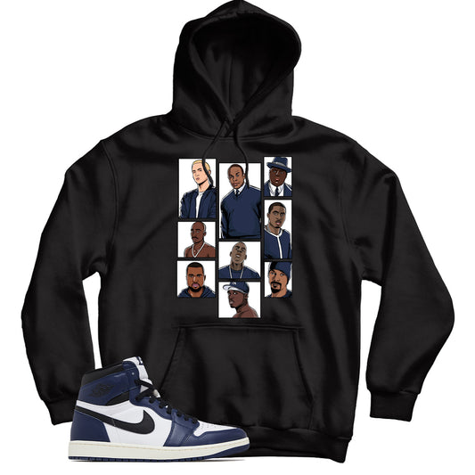 Jordan 1 Midnight Navy hoodie