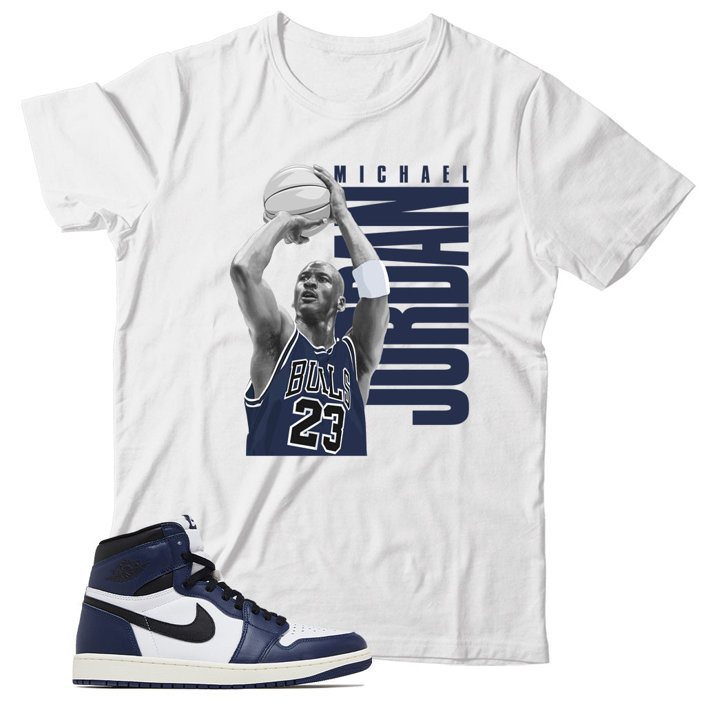 Jordan 1 Midnight Navy shirt