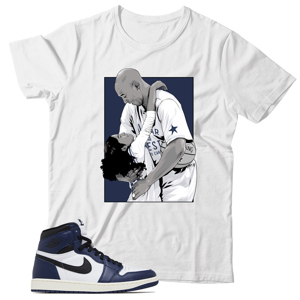 Jordan 1 Midnight Navy shirt