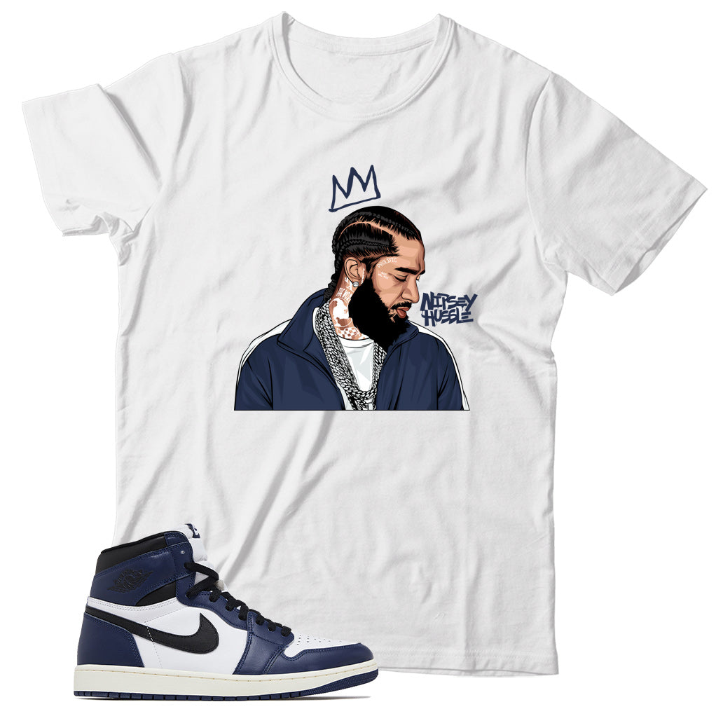 Jordan 1 Midnight Navy shirt