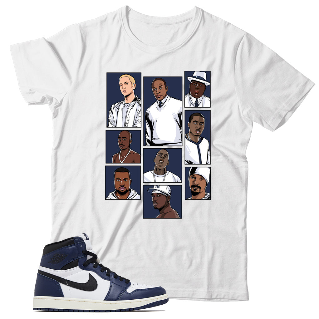 Jordan 1 Midnight Navy shirt