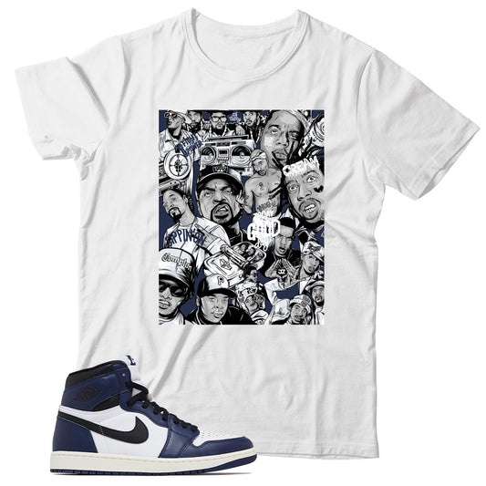 Jordan 1 Midnight Navy shirt