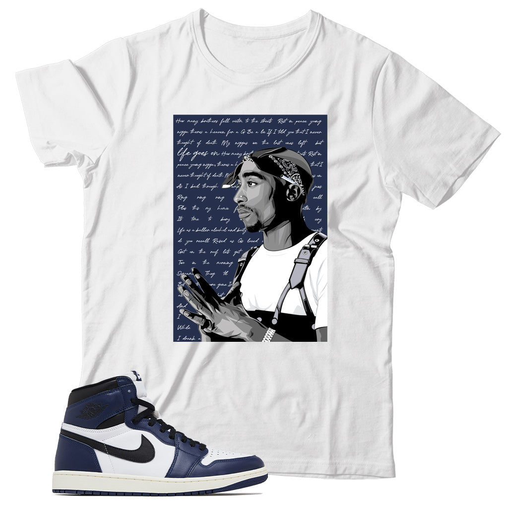 Shirt Match Jordan 1 Midnight Navy