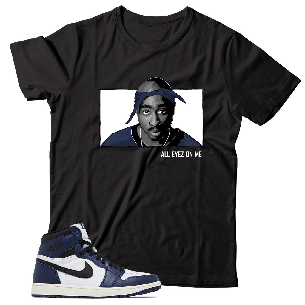 Shirt Match Jordan 1 Midnight Navy