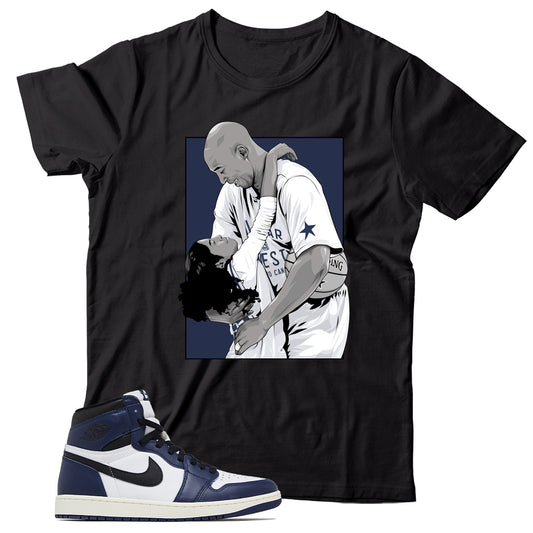 Jordan 1 Midnight Navy shirt