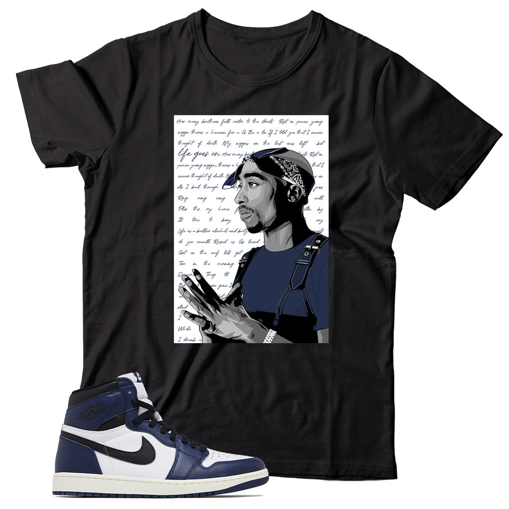 Shirt Match Jordan 1 Midnight Navy