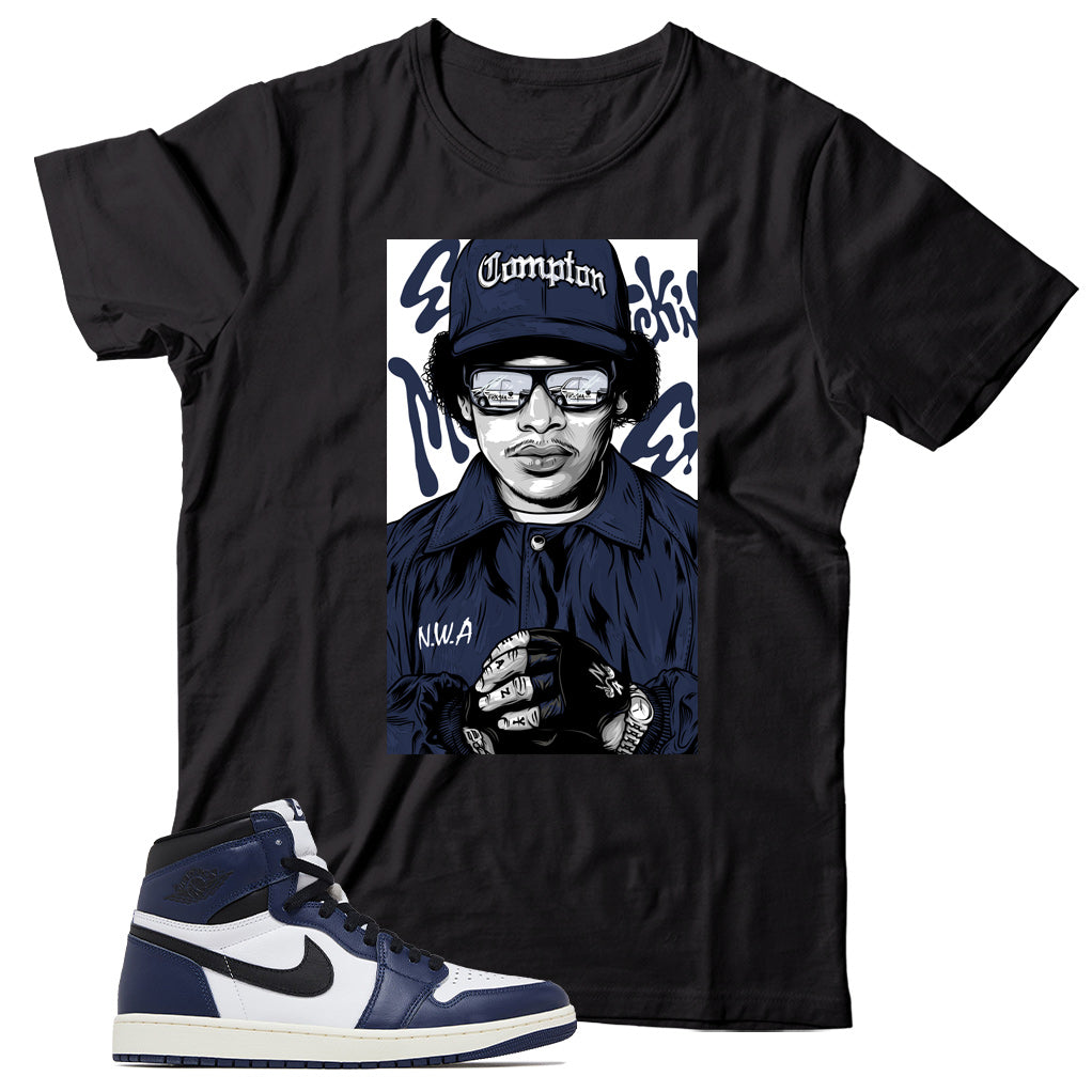 Jordan 1 Midnight Navy shirt