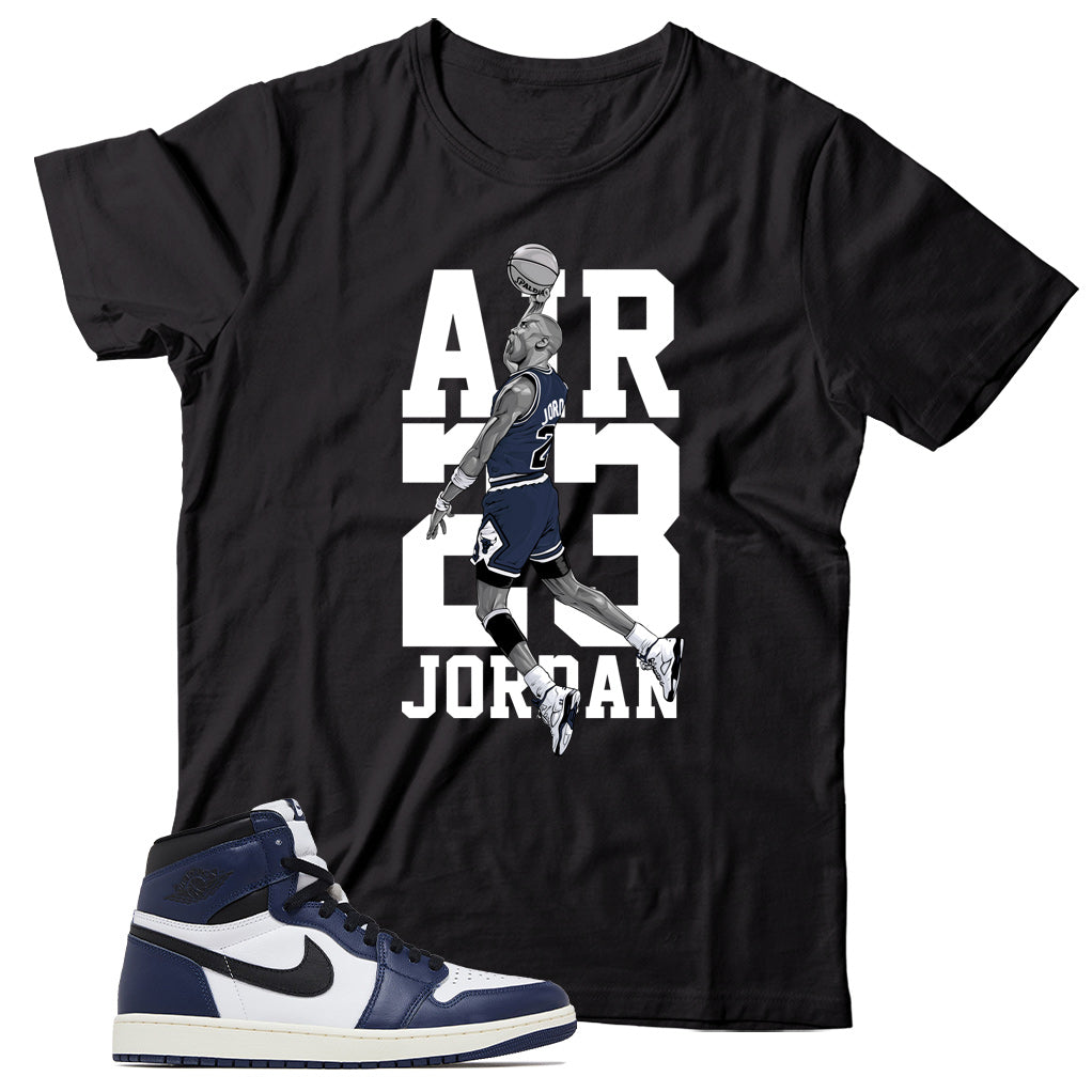 Jordan 1 Midnight Navy shirt