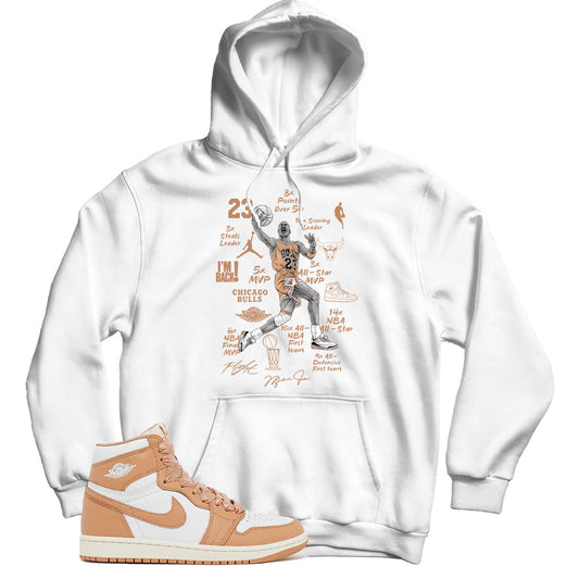 Jordan 1 Praline hoodie