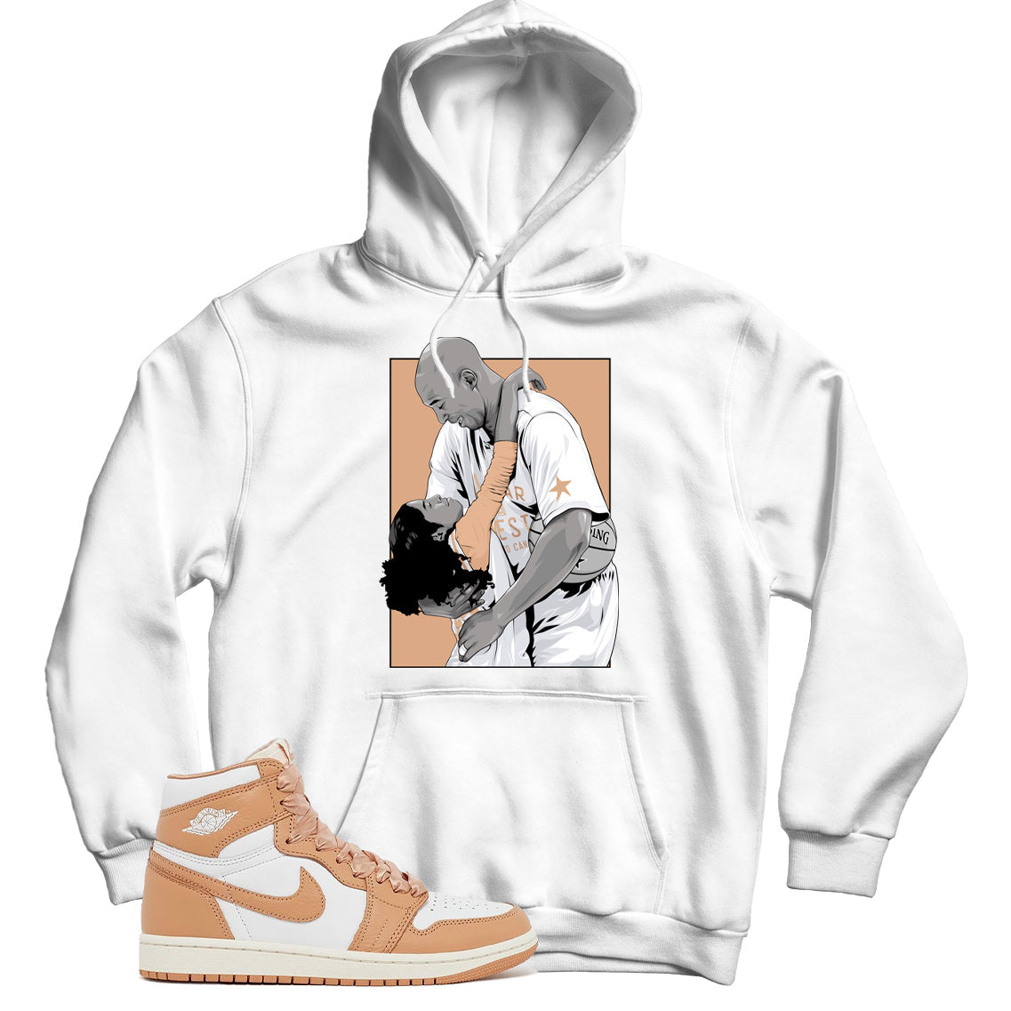 Jordan 1 Praline hoodie