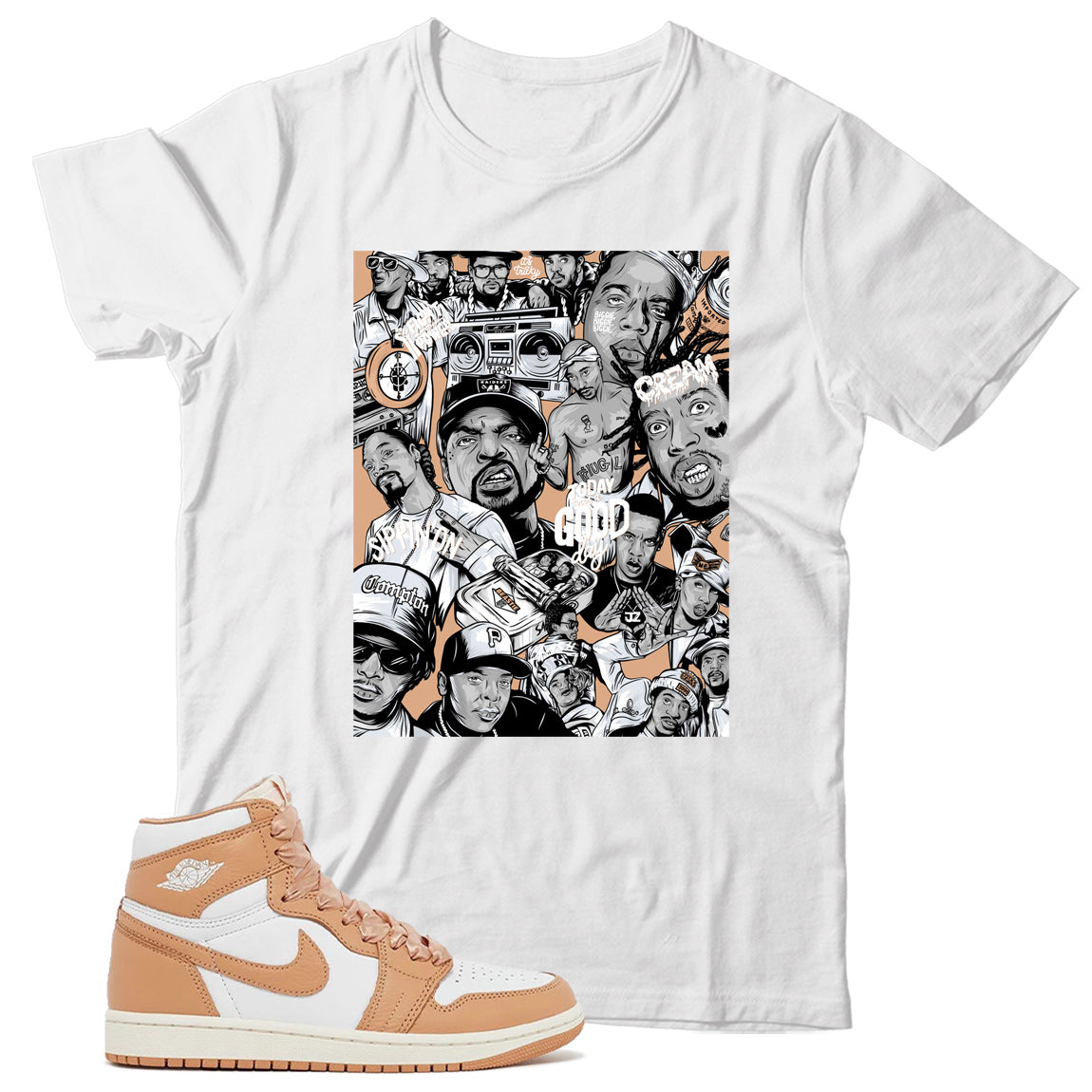 Jordan 1 Praline shirt